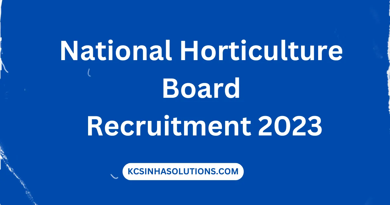 National Horticulture Board